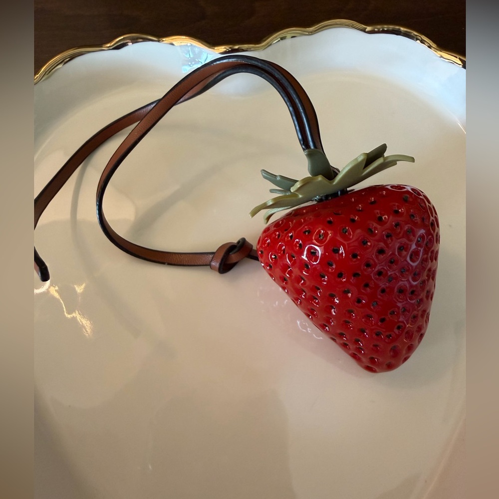 Strawberry Bag Charm